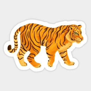 Golden Tiger Sticker